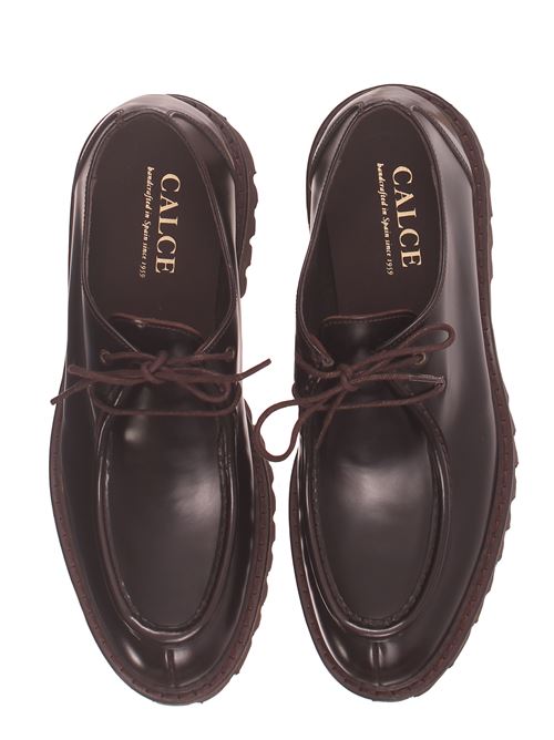 paraboot in pelle CALCE | X1718LOTOANTIC EBANO